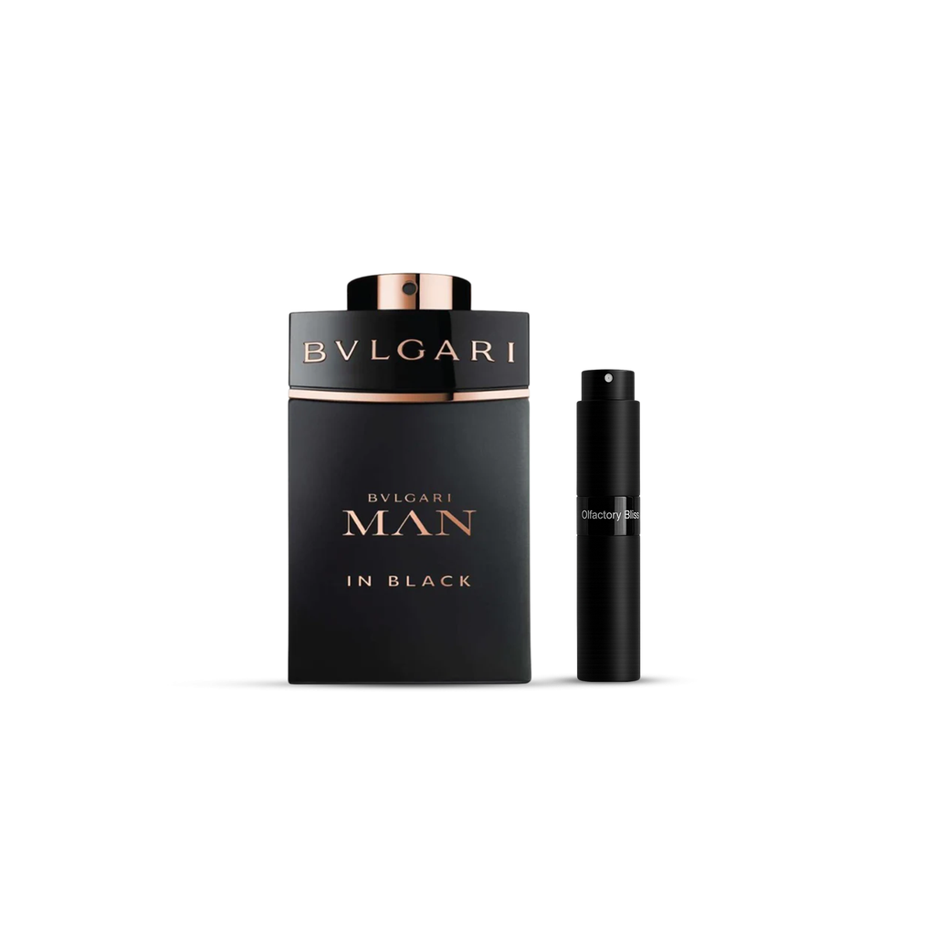 Bvlgari man in black